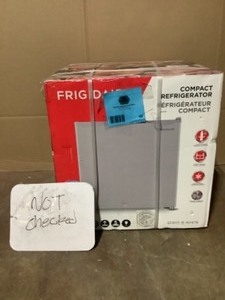 lot 49 image: FRIGIDAIRE 1.6 CU. FT. MINI FRIDGE IN WHITE. SEE PICTURES