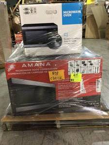 Lot of 3 Assorted Microwaves open Box customer returns see pictures