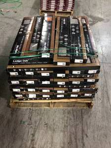 Pallet with 58 Cases of A&A Lodge Oak 6 in. x 36 in. Glue Down Luxury Vinyl Plank Flooring (39 sq. ft.case) see pictures