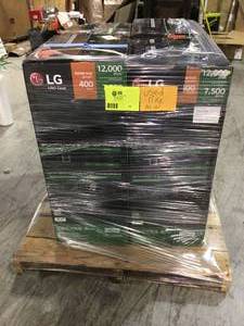Lot of 4 LG Portable Air Conditioners open box customer returns various models see pictures