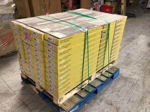 Pallet with 44 Cases of Traffic Master Lakeshore Pecan 7 mm Thick x 7-23 in. Wide x 50-58 in. Length Laminate Flooring (24.17 sq. ft.  case) not used see pictures