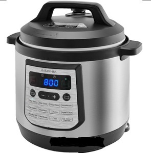 Insignia - 8qt Digital Multi Cooker - Stainless Steel