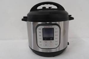 Instant Pot - Duo Nova 6-Quart 7-in-1, One-Touch Multi-Cooker - Silver