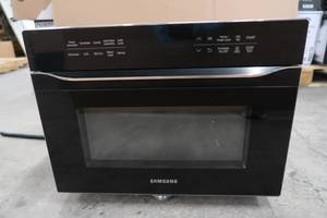 Samsung - 1.2 cu. ft. Countertop Convection Microwave with PowerGrill - Black