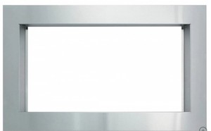Sharp - Microwave Oven Trim Kit for Carousel SMC1585BS Microwave - Stainless steel