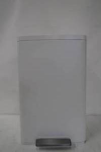 Kohler 6 Liter Stainless Steel Step Trash Bin - White