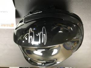 Charlie Coyle autographed MN Wild Helmet
