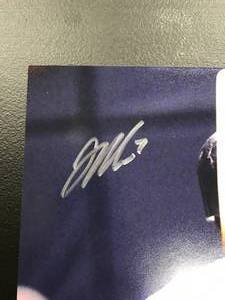 Joe Mauer Autographed 8x10 photo