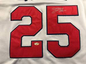 Jim Thome Autographed Jersey ( COA Included )
