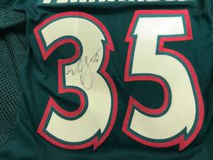 manny hernandez Autographed MN Wild Jersey
