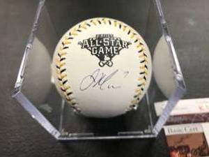 2006 Joe Maurer All Star Autographed Baseball ( JSA authentication )