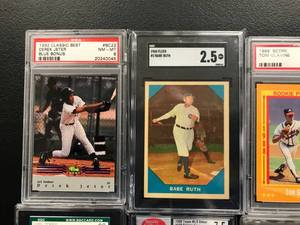 Lot of 8 Graded Cards ( see photos for details )