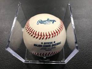Justin Morneau Autographed Baseball