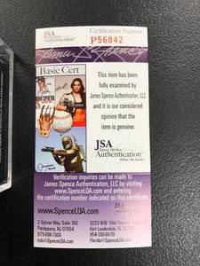 Joe Mauer Autographed Breast Cancer Awareness Baseball ( JSA Authentication )