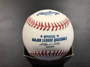 Kent Herbek autographed baseball