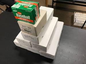 Large Lot of Baseball Cards ( approximately 5000 cards, see photos for details )