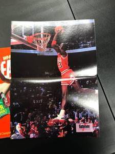 Large Lot of Wheaties, Michael Jordan Posters