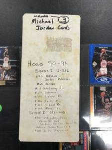 1990-91 hoops basketball set plus Michael Jordan cards ( see photos for details )