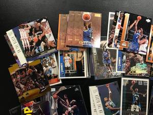 Large Lot of Kevin Garnett Cards rookies included ( see photos for details )