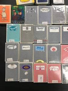 Large Lot of Vintage Las Vegas Decks Of Playing Cards LOOK
