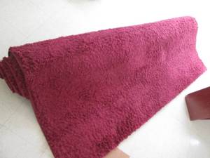 Large Rug (Red) With (3) Rug Pads 9...