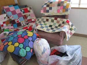 (6) Handmade Childs Quilts, (2) Mat...