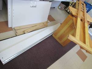Twin (White) Bed Frame and Storage ...