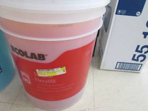 5 Gallon Pail of Ecolab Low Alkalin...