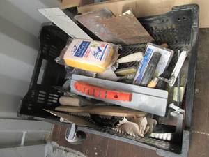 Plastic Carry Tote Full of Construc...