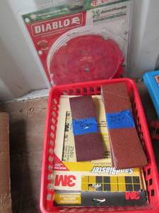 Lot of Sandpaper, 10 Fiber Cement ...