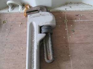Large Pipe Wrench...