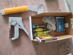 Staple Guns and Staples...