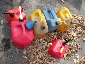 (6) Gas Cans...