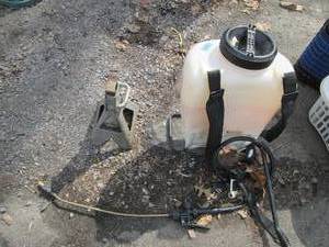 Backpack Sprayer & 4 Ton Jack Stand...