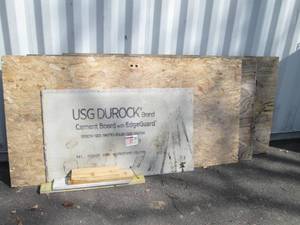 Plywood Pieces (3  96, & 1 Uncut ...