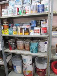 Huge Lot of Paint Some Unopened...