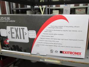 Thermoplastic LED Combo Exit Signag...