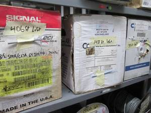 Spools of Electrical Wire Footage ...