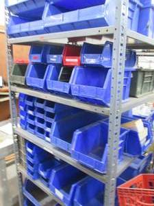 Huge Stack of Plastic Parts Bins...
