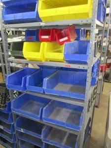 Huge Stack of Plastic Parts Bins...