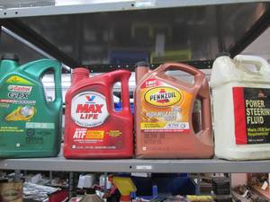 Oil & Power Steering Fluid...