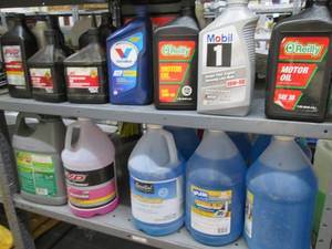 Oils, Fluids, Windshield Washer Flu...