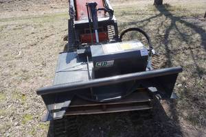 lot 23 image: Brand New CID Brand Toro, Dingo, Boxer Mini Skid Universal Mount 48 Brush HogBrush Mower Attachment