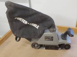 lot 13 image: Whisper Series Porter Cable Belt Sander