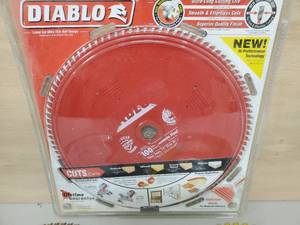 lot 34 image: (3) 12 Saw Blades For a Table Saw or Miter Saw