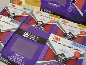 lot 41 image: Assorted Sand Paper Sheets Lot