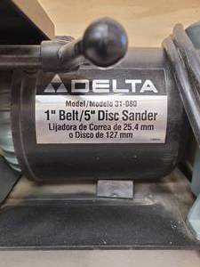 lot 49 image: DELTA 1 Belt5 Disc Sander