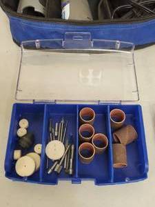 lot 61 image: Cordless Dremel Tool Kit with Accessories