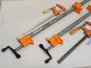 lot 63 image: (5) Woodworking Clamps