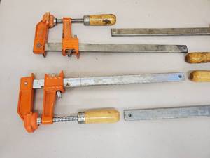 lot 71 image: (4) Woodworking Clamps